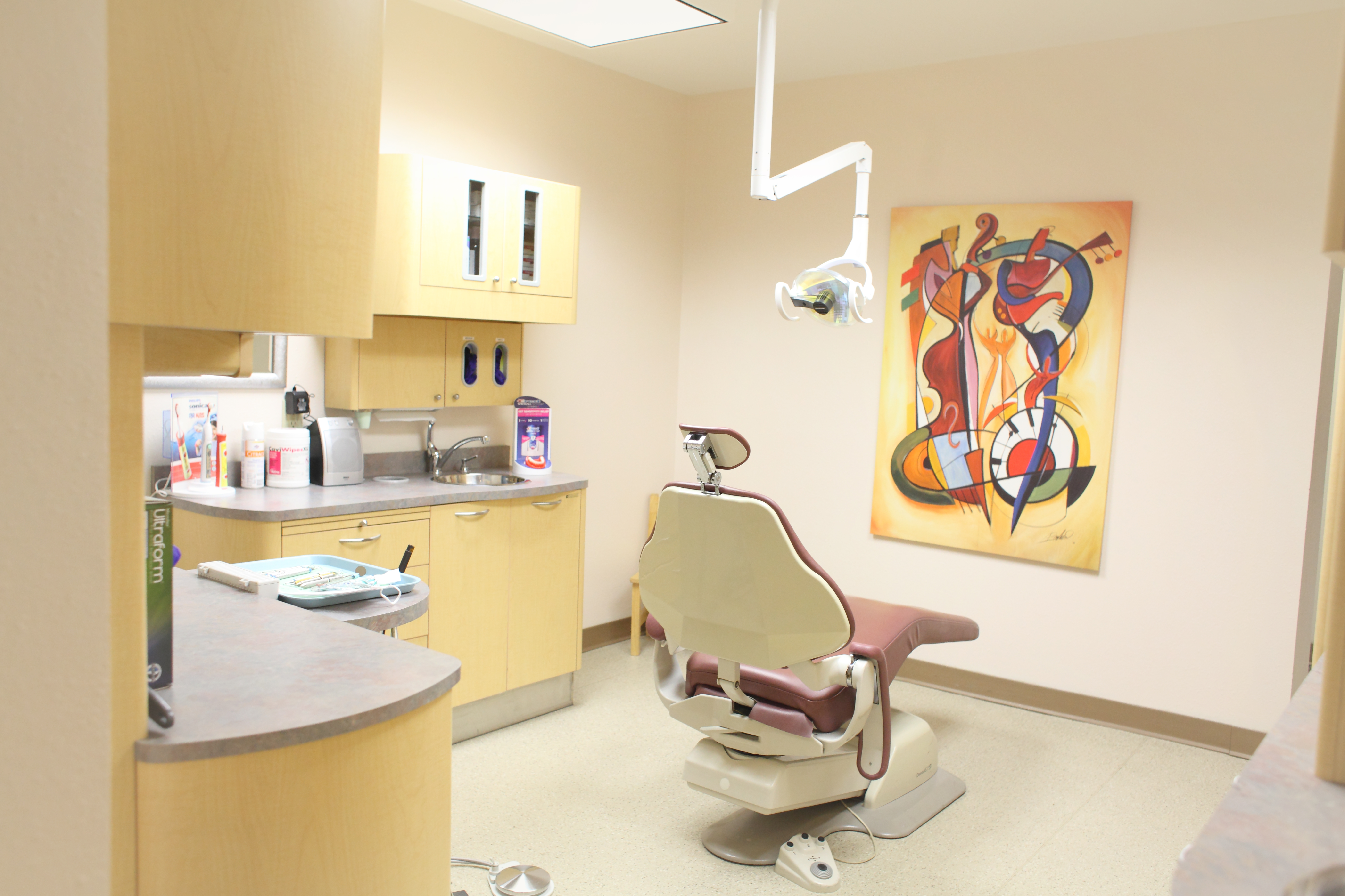 Our Office Is Clean and Relaxing